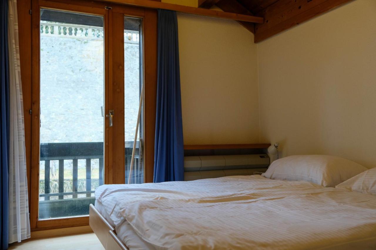 Seewohnung 1 Spiez Bagian luar foto
